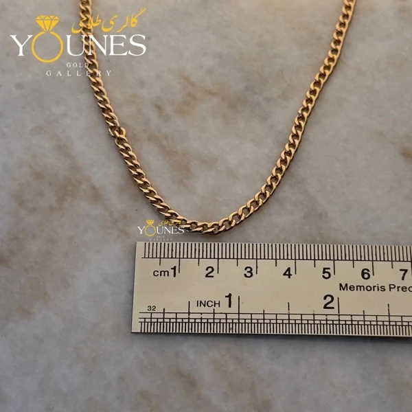 گردنبند طلا کارتیر درشت